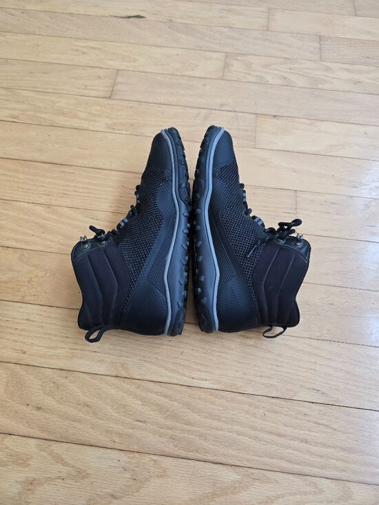 Xero | Scrambler black minimalist gorpcore hiking boots | MENS 8.5 main image 6